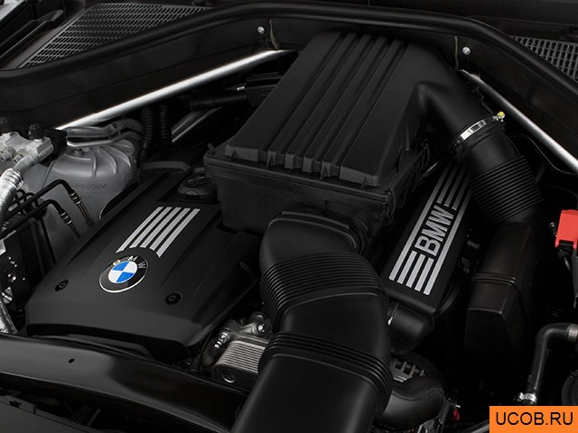 3D модель BMW модели X5 2007 года