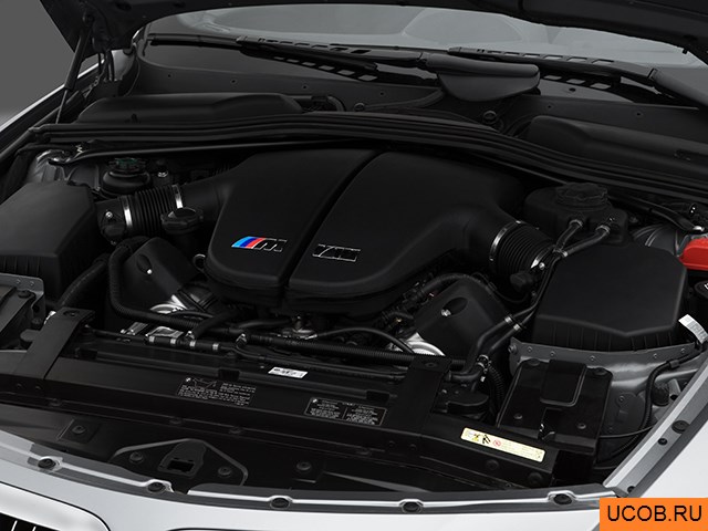 3D модель BMW модели 6-series 2007 года