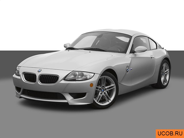 3D модель BMW модели M Coupe 2007 года