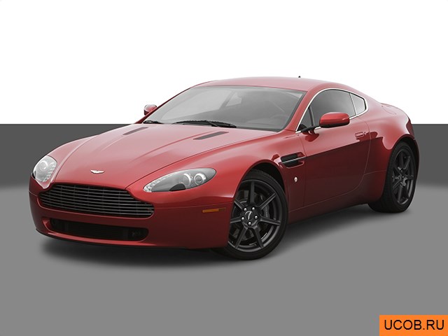 3D модель Aston Martin модели V8 Vantage 2007 года