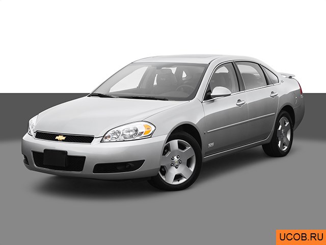 3D модель Chevrolet модели Impala 2007 года