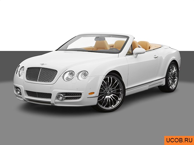 3D модель Bentley Continental 2007 года