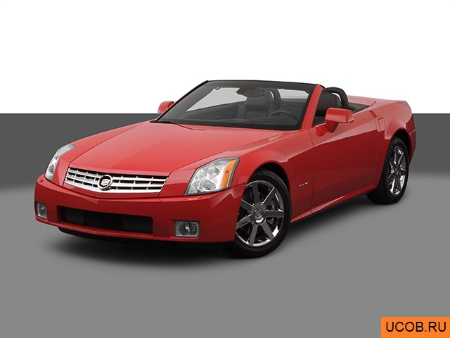 3D модель Cadillac модели XLR 2007 года