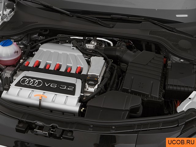3D модель Audi модели TT 2008 года