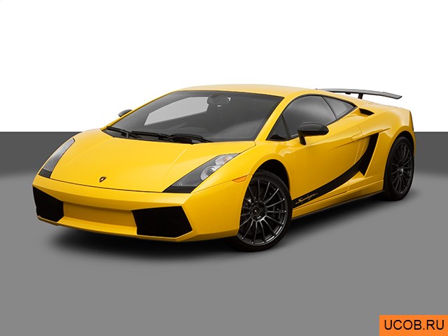 3D модель Lamborghini Gallardo 2008 года