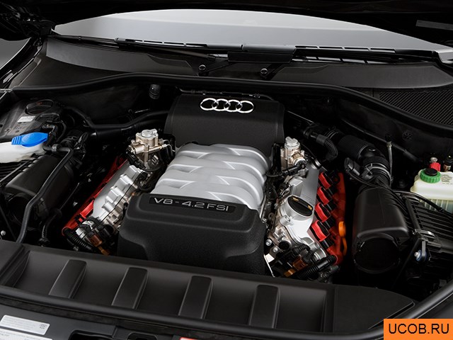 3D модель Audi модели Q7 2008 года