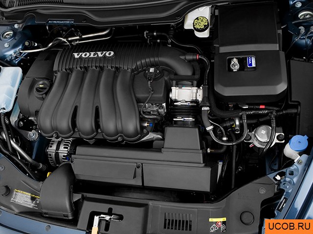 3D модель Volvo модели S40 2008 года