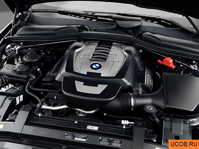 3D модель BMW модели 6-series 2008 года