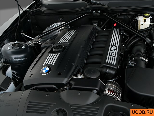 3D модель BMW модели Z4 Roadster 2008 года