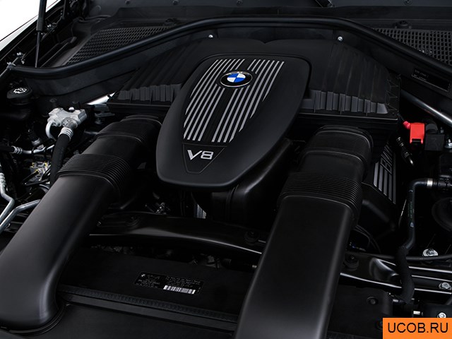 3D модель BMW модели X5 2008 года