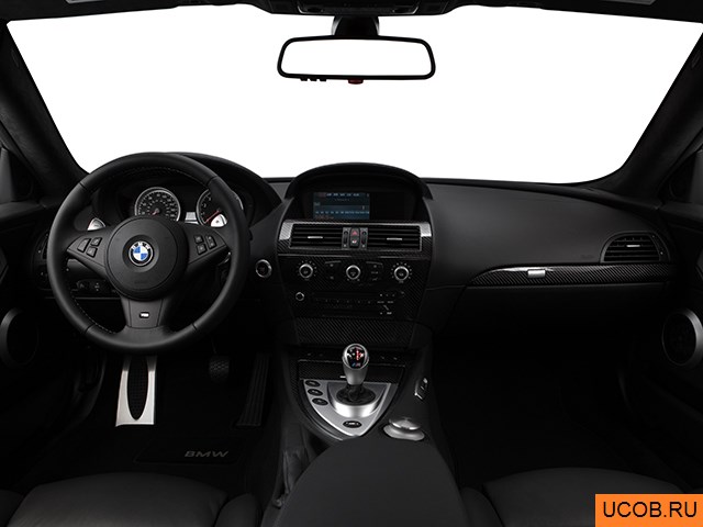 3D модель BMW модели 6-series 2008 года