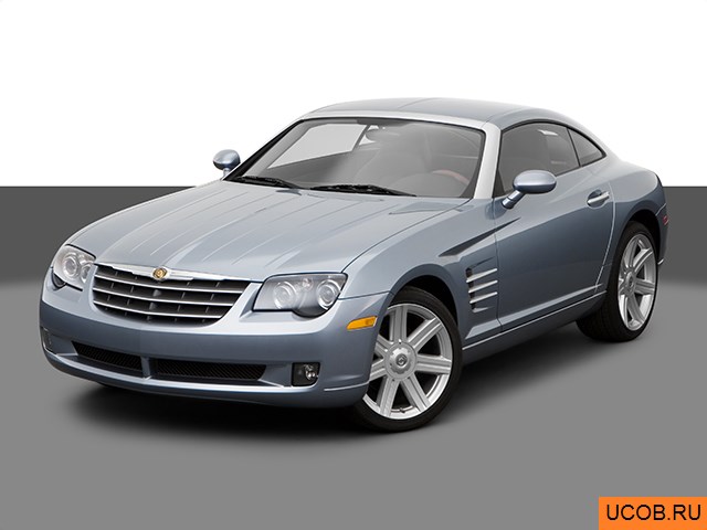 3D модель Chrysler Crossfire 2008 года