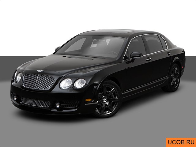 3D модель Bentley Continental 2008 года