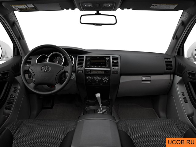 3D модель Toyota модели 4Runner 2008 года