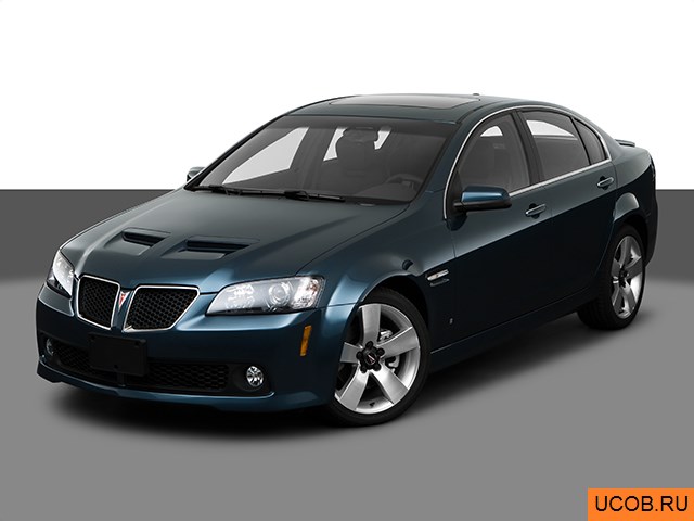 3D модель Pontiac модели G8 2009 года