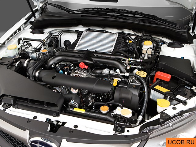 3D модель Subaru модели Impreza 2009 года