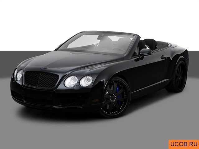 3D модель Bentley Continental 2008 года