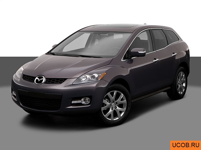 3D модель Mazda модели CX-7 2009 года