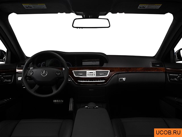 3D модель Mercedes-Benz модели S-Class 2009 года