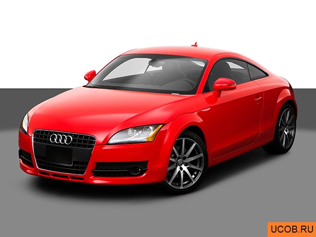 3D модель Audi TT 2009 года