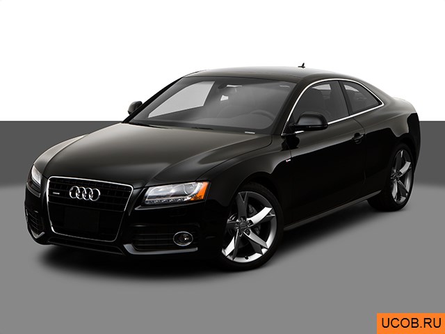3D модель Audi модели A5 2009 года