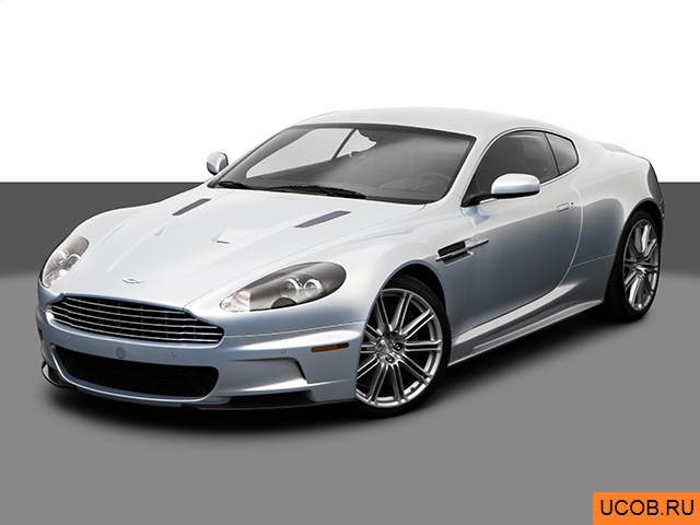 3D модель Aston Martin модели DBS 2009 года