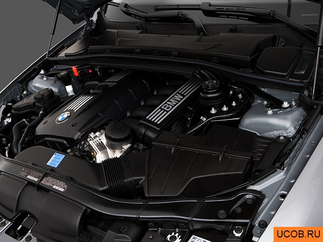 3D модель BMW модели 3-series 2009 года
