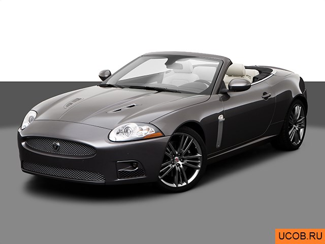 3D модель Jaguar модели XK 2009 года