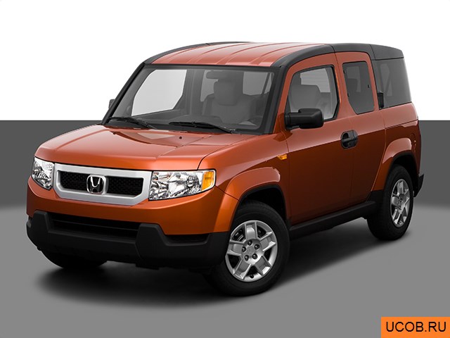 3D модель Honda Element 2009 года