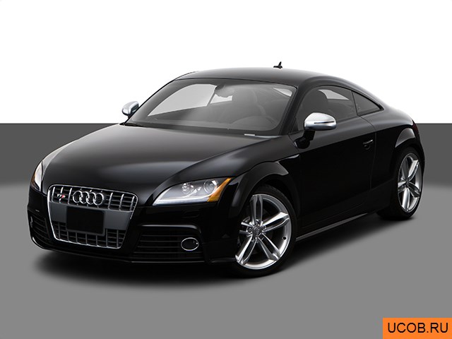 3D модель Audi модели TT-S 2009 года