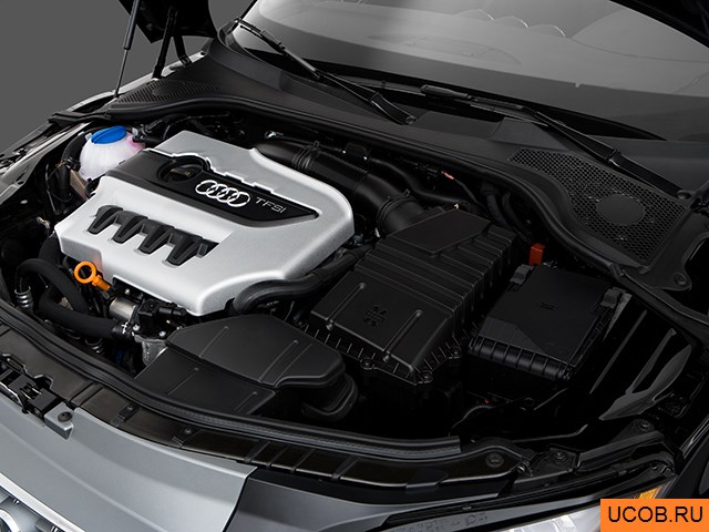3D модель Audi модели TT-S 2009 года