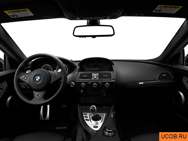3D модель BMW модели 6-series 2009 года