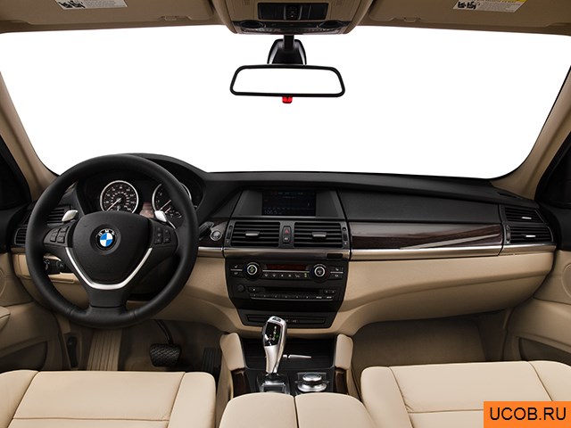 3D модель BMW модели X6 2009 года