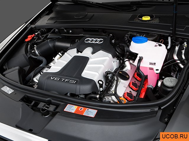 3D модель Audi модели A6 Avant 2009 года