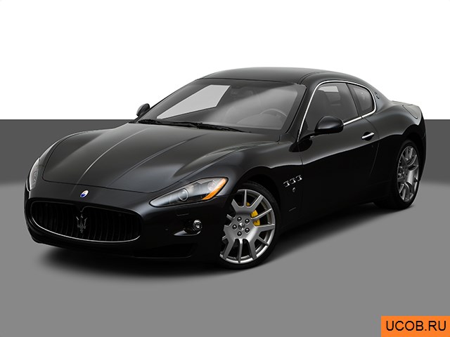 3D модель Maserati Gran Turismo 2009 года