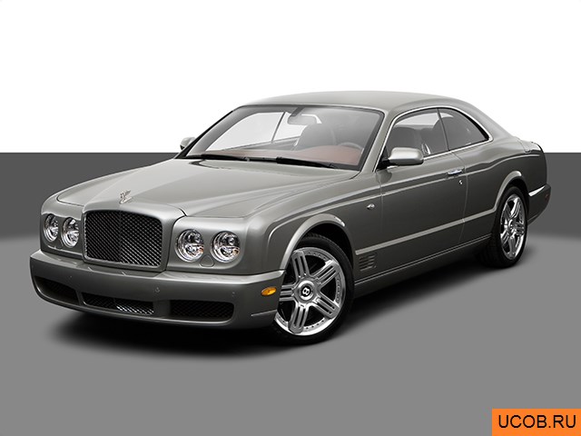 3D модель Bentley Brooklands 2009 года
