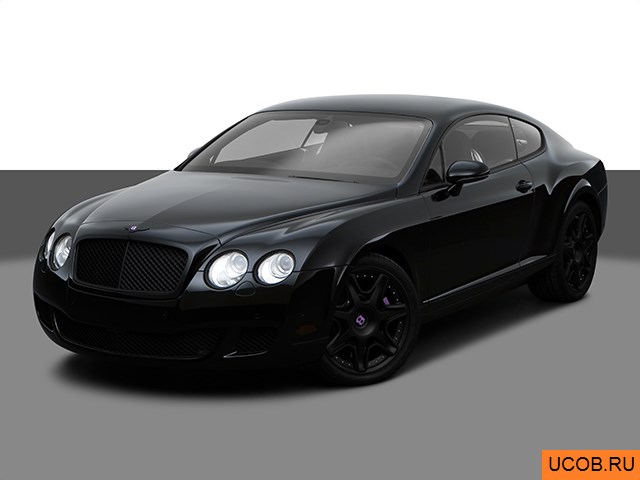 3D модель Bentley Continental 2009 года