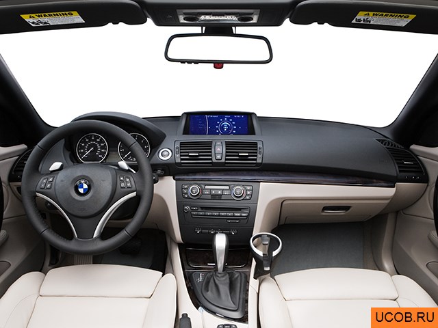 3D модель BMW модели 1-series 2009 года