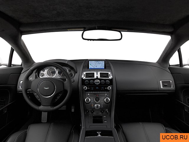 3D модель Aston Martin модели V8 Vantage 2009 года