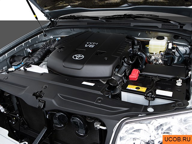 3D модель Toyota модели 4Runner 2009 года