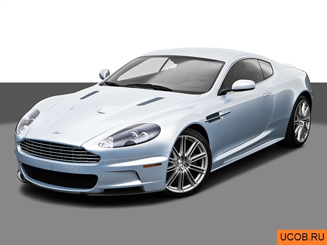 3D модель Aston Martin модели DBS 2009 года