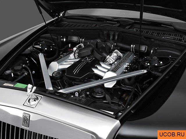 3D модель Rolls-Royce модели Phantom Coupe 2009 года