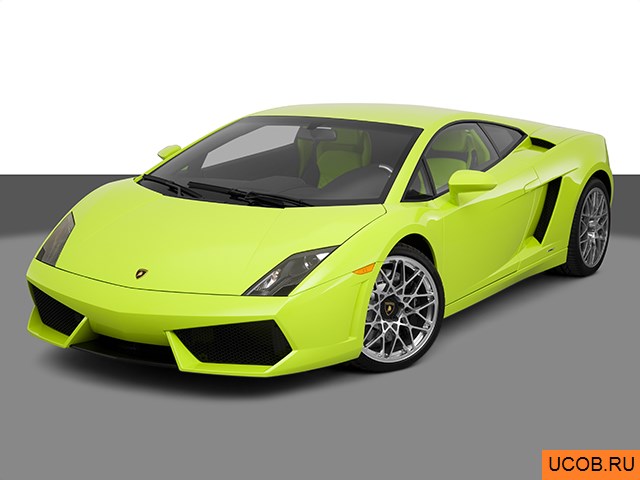 3D модель Lamborghini Gallardo 2009 года