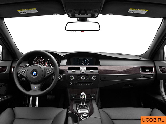 3D модель BMW модели 5-series 2010 года