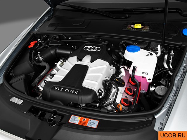 3D модель Audi модели A6 Avant 2010 года