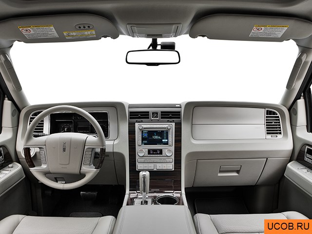 3D модель Lincoln модели Navigator 2010 года