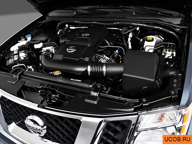 3D модель Nissan модели Pathfinder 2010 года