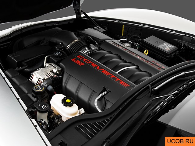 3D модель Chevrolet модели Corvette 2010 года