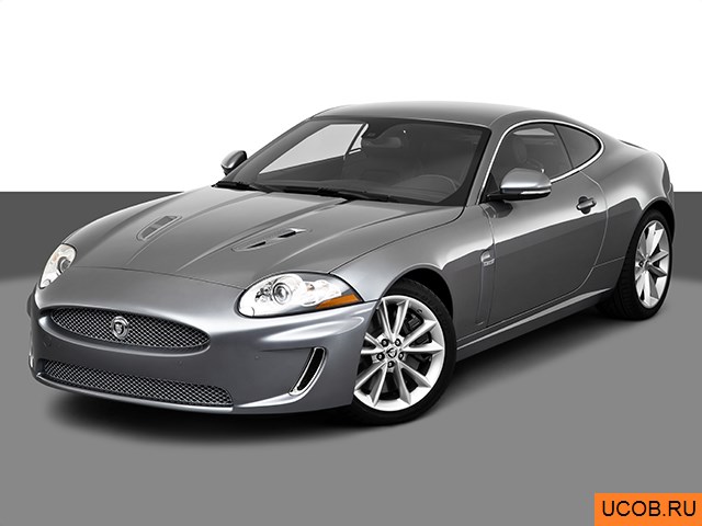 3D модель Jaguar модели XK 2010 года