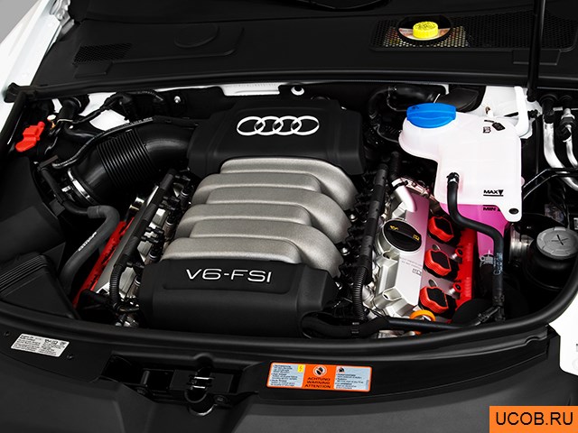 3D модель Audi модели A6 2010 года